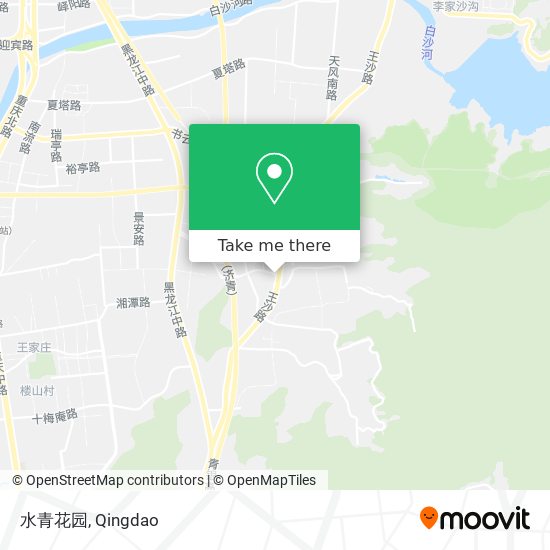 水青花园 map