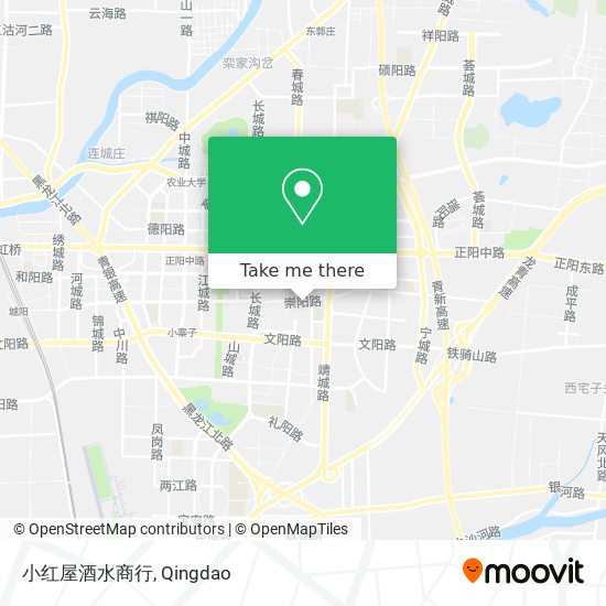 小红屋酒水商行 map