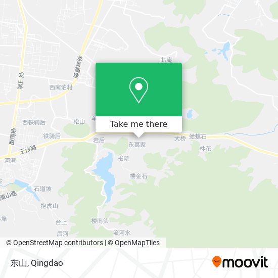 东山 map