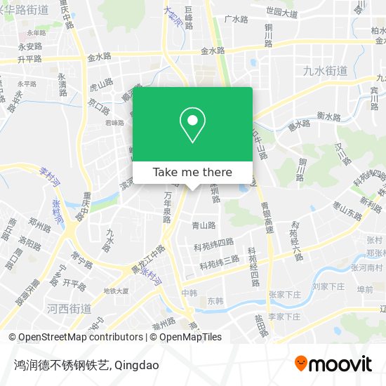 鸿润德不锈钢铁艺 map