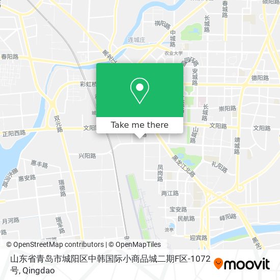 山东省青岛市城阳区中韩国际小商品城二期F区-1072号 map