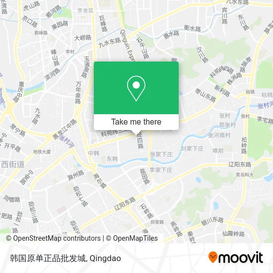 韩国原单正品批发城 map