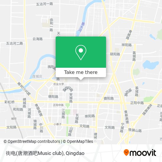 街电(唐潮酒吧Music club) map