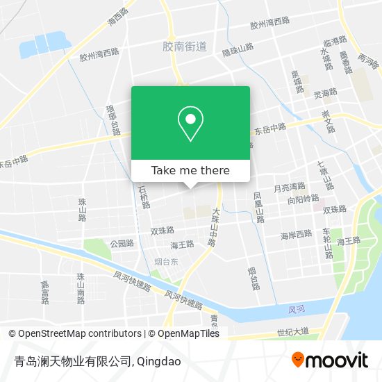 青岛澜天物业有限公司 map