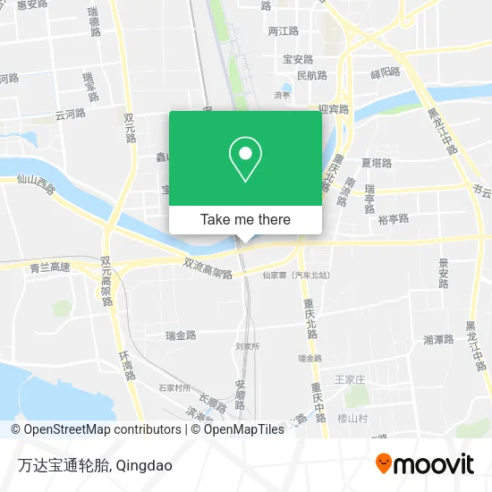 万达宝通轮胎 map