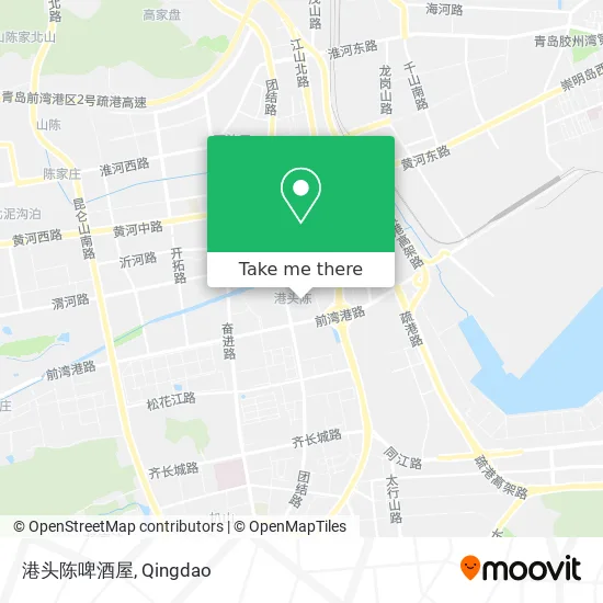 港头陈啤酒屋 map
