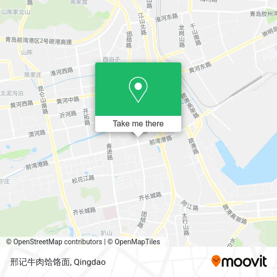 邢记牛肉饸饹面 map
