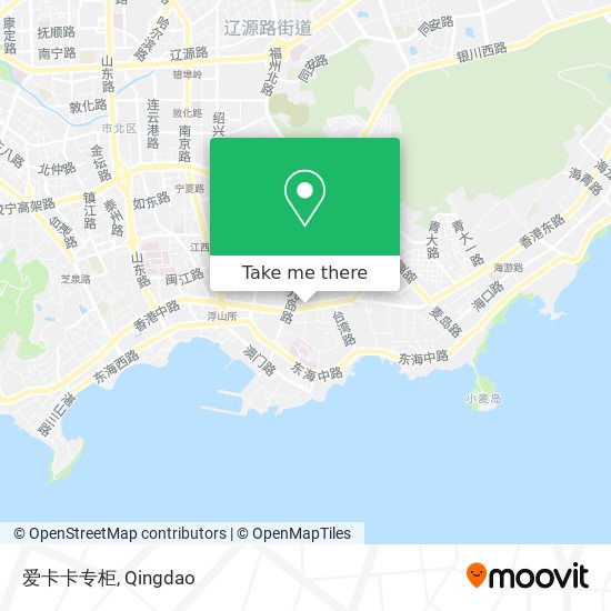 爱卡卡专柜 map