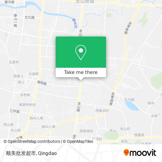顺美批发超市 map