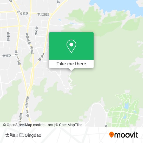 太和山庄 map