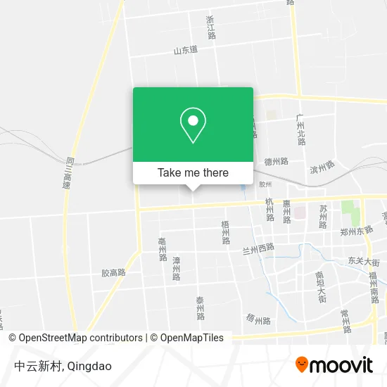 中云新村 map