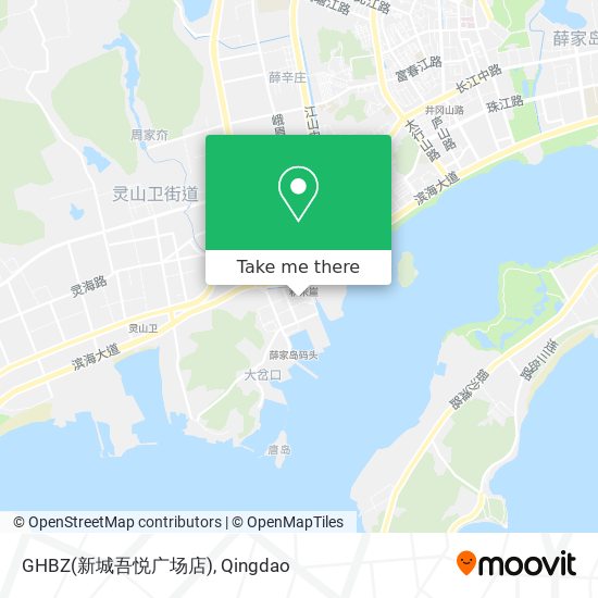 GHBZ(新城吾悦广场店) map