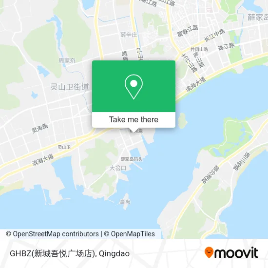 GHBZ(新城吾悦广场店) map