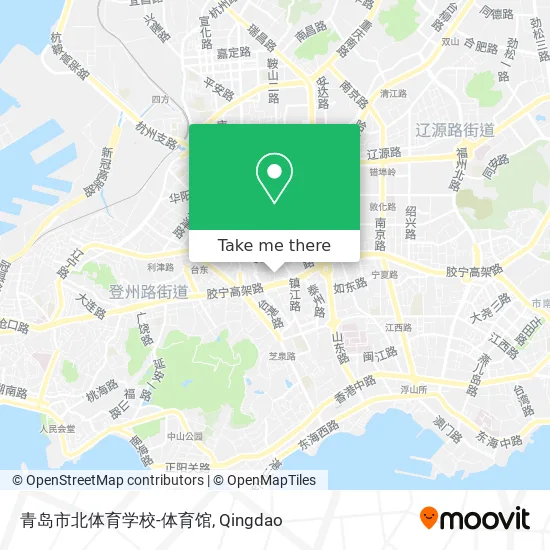 青岛市北体育学校-体育馆 map