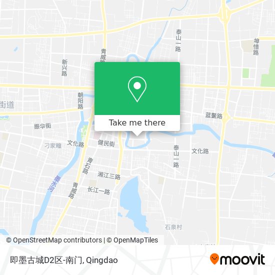 即墨古城D2区-南门 map