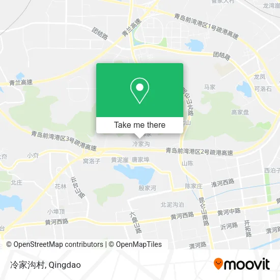 冷家沟村 map