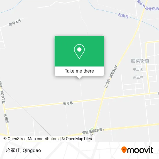 冷家庄 map