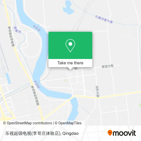 乐视超级电视(李哥庄体验店) map