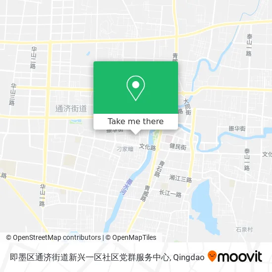 即墨区通济街道新兴一区社区党群服务中心 map