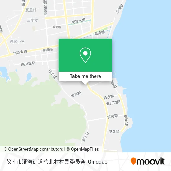 胶南市滨海街道营北村村民委员会 map