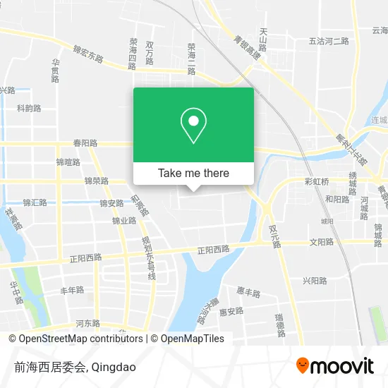 前海西居委会 map