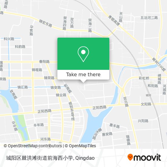 城阳区棘洪滩街道前海西小学 map