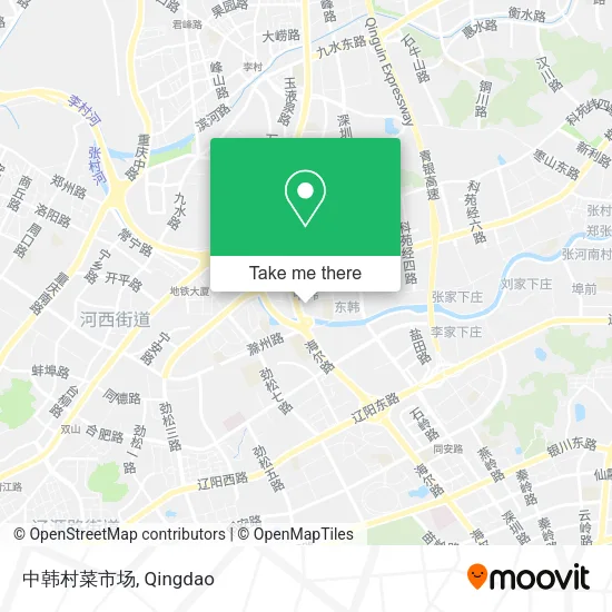 中韩村菜市场 map