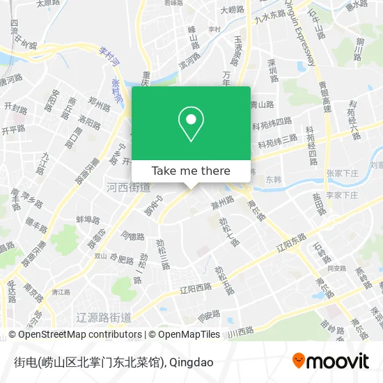 街电(崂山区北掌门东北菜馆) map