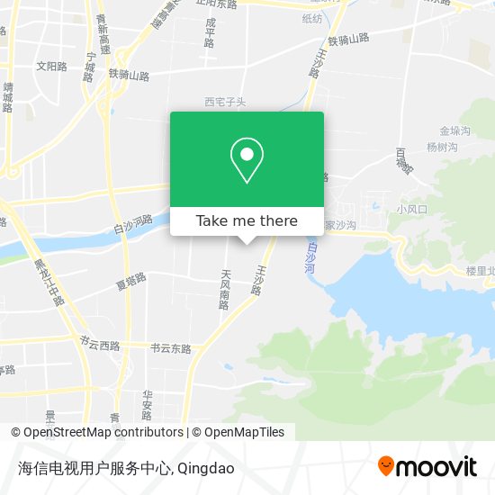 海信电视用户服务中心 map