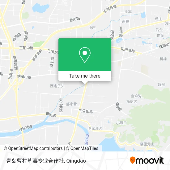 青岛曹村草莓专业合作社 map