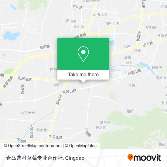 青岛曹村草莓专业合作社 map