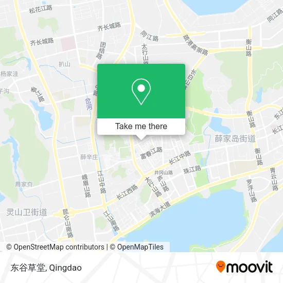 东谷草堂 map