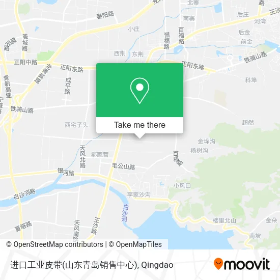 进口工业皮带(山东青岛销售中心) map