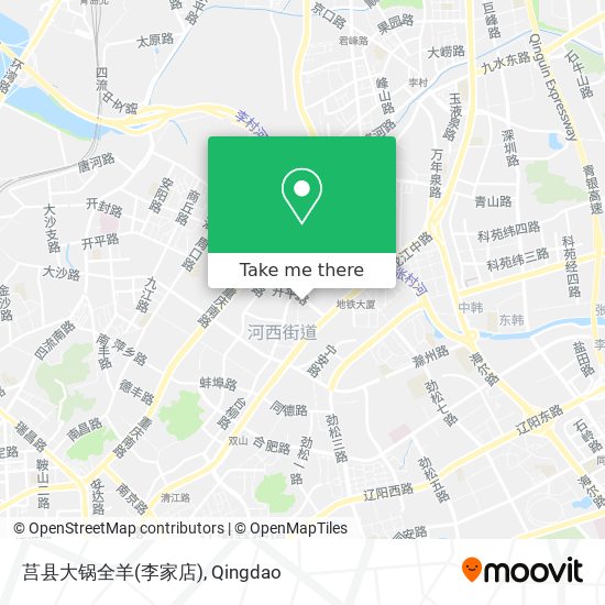莒县大锅全羊(李家店) map