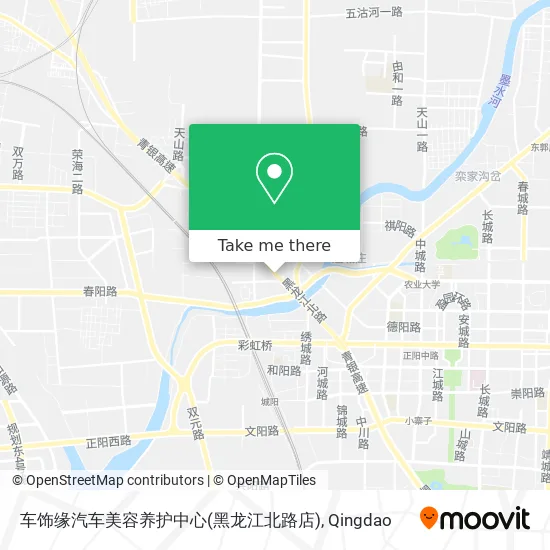 车饰缘汽车美容养护中心(黑龙江北路店) map