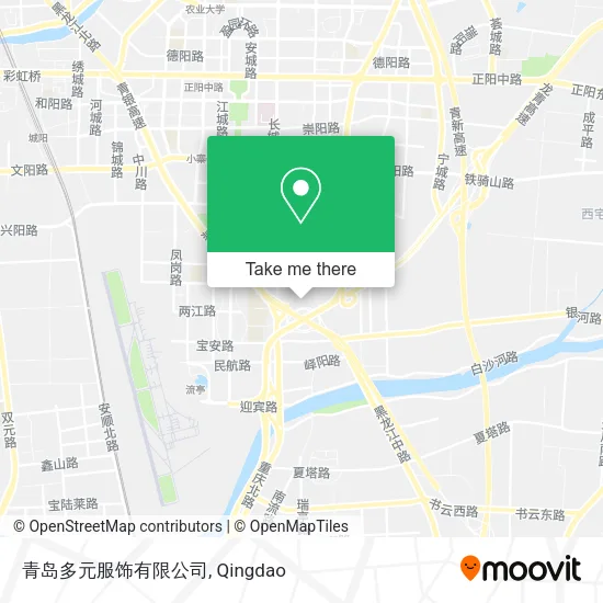 青岛多元服饰有限公司 map