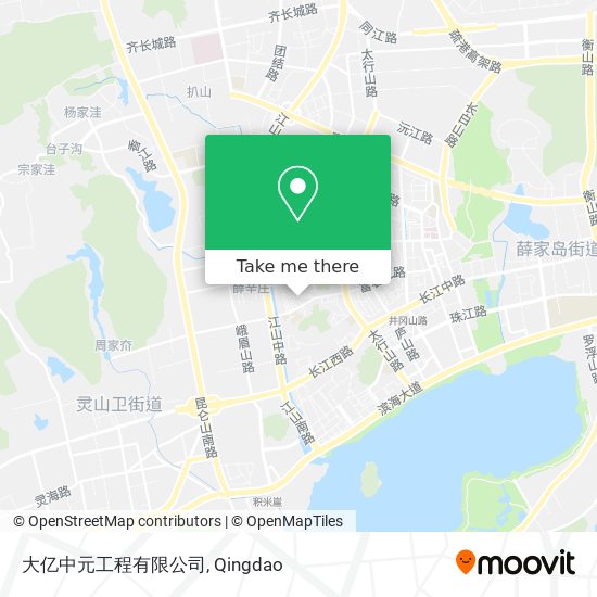 大亿中元工程有限公司 map