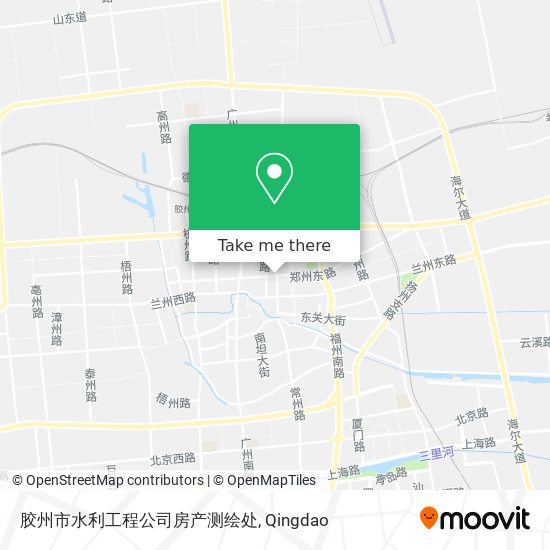 胶州市水利工程公司房产测绘处 map