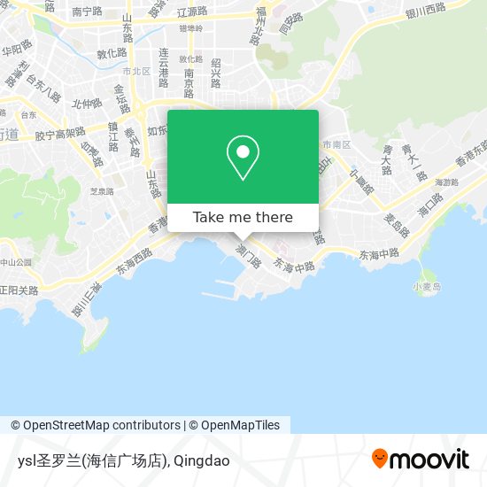 ysl圣罗兰(海信广场店) map
