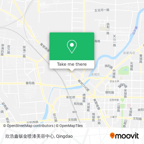 欣浩鑫钣金喷漆美容中心 map