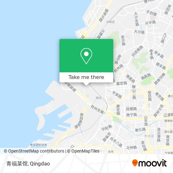 青福菜馆 map