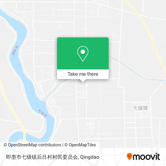 即墨市七级镇后吕村村民委员会 map