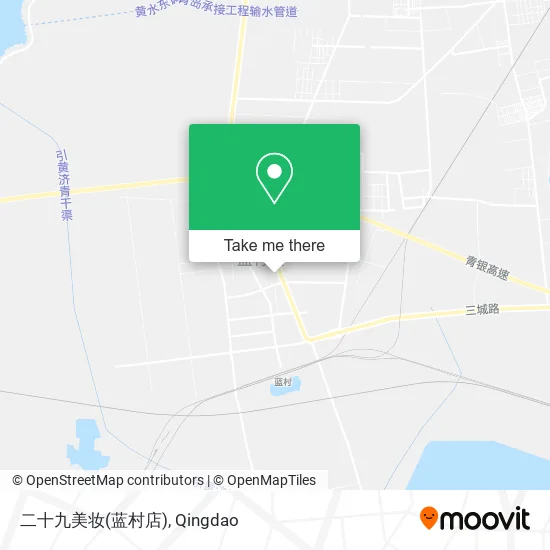 二十九美妆(蓝村店) map