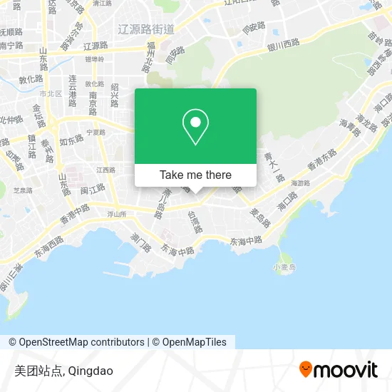 美团站点 map