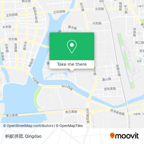 蚂蚁拼团 map