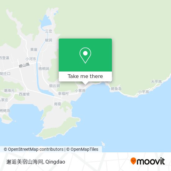 邂逅美宿山海间 map