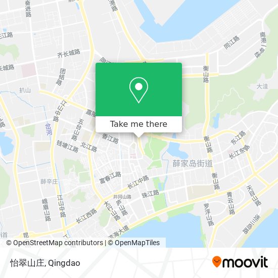 怡翠山庄 map