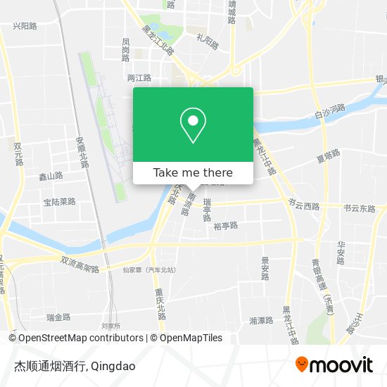 杰顺通烟酒行 map