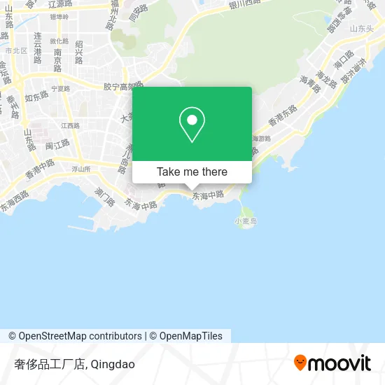 奢侈品工厂店 map