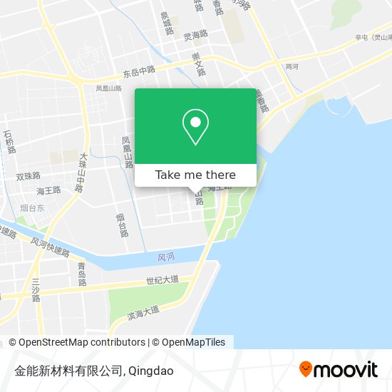 金能新材料有限公司 map